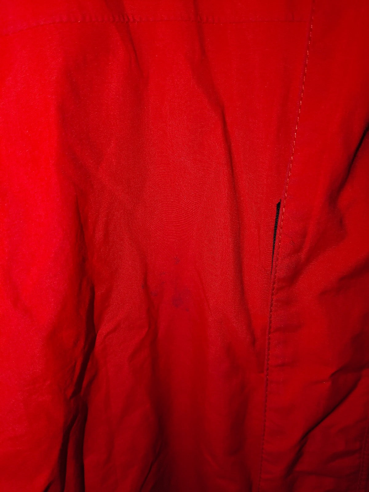 The North Face Men's HyVent Red & Black Hooded Waterproof Jacket Size S