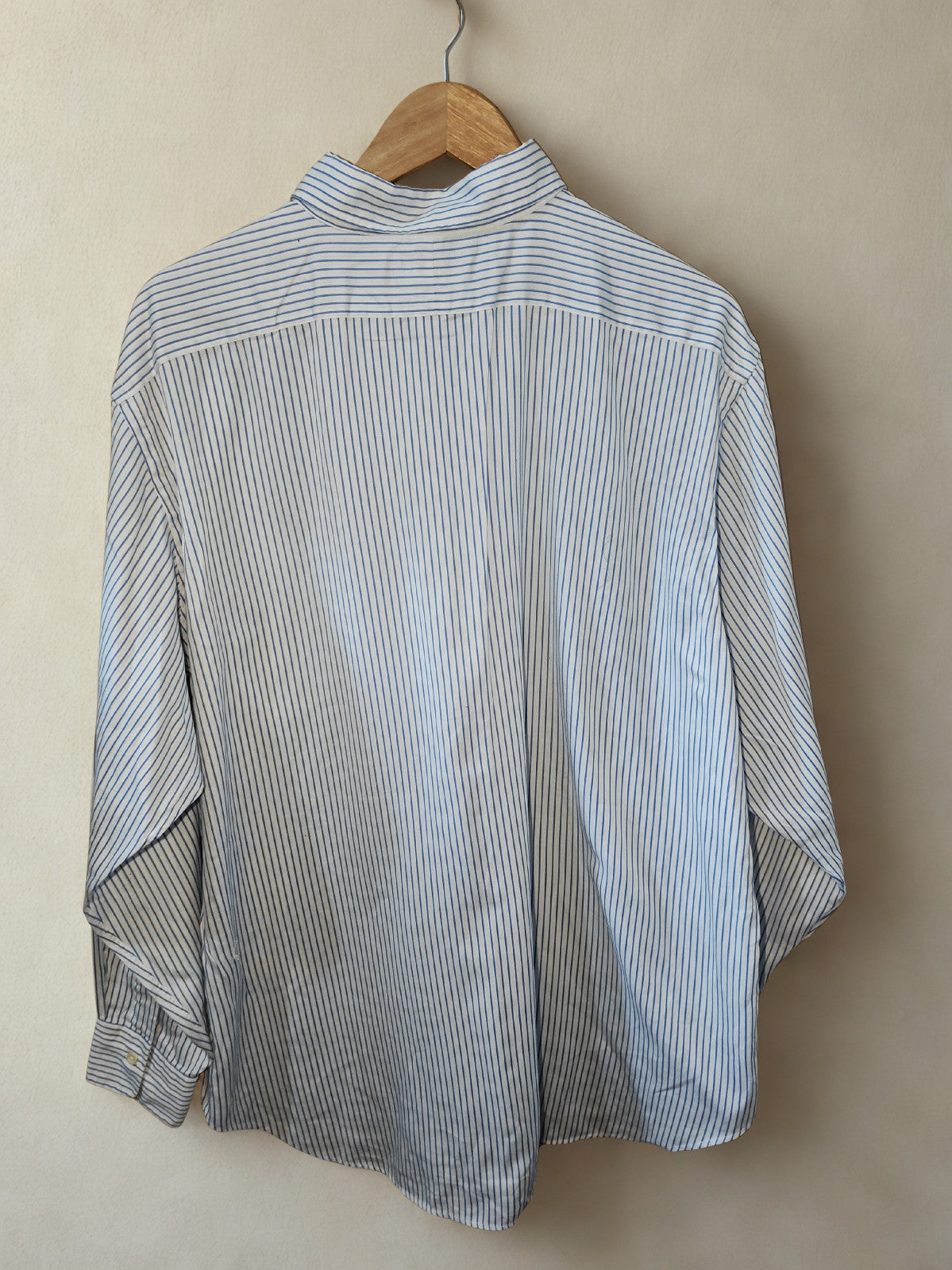 Polo Ralph Lauren Warwick Men’s Striped Shirt Blue/White Size 17.5 34/35 XL