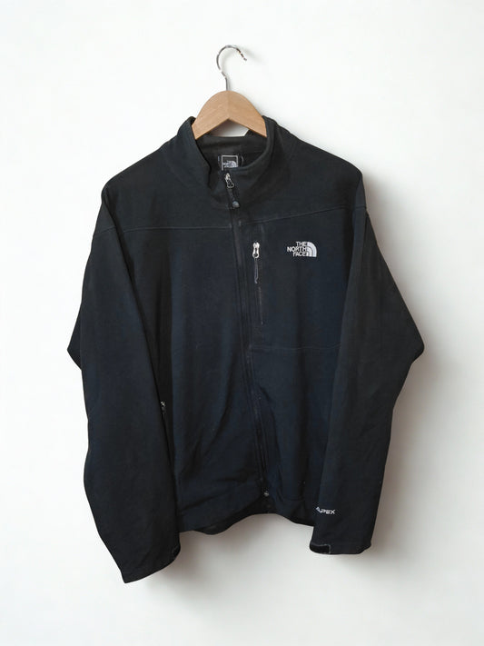 The North Face Apex Bionic Jacket Men's XL Black Softshell Windproof Full Zip