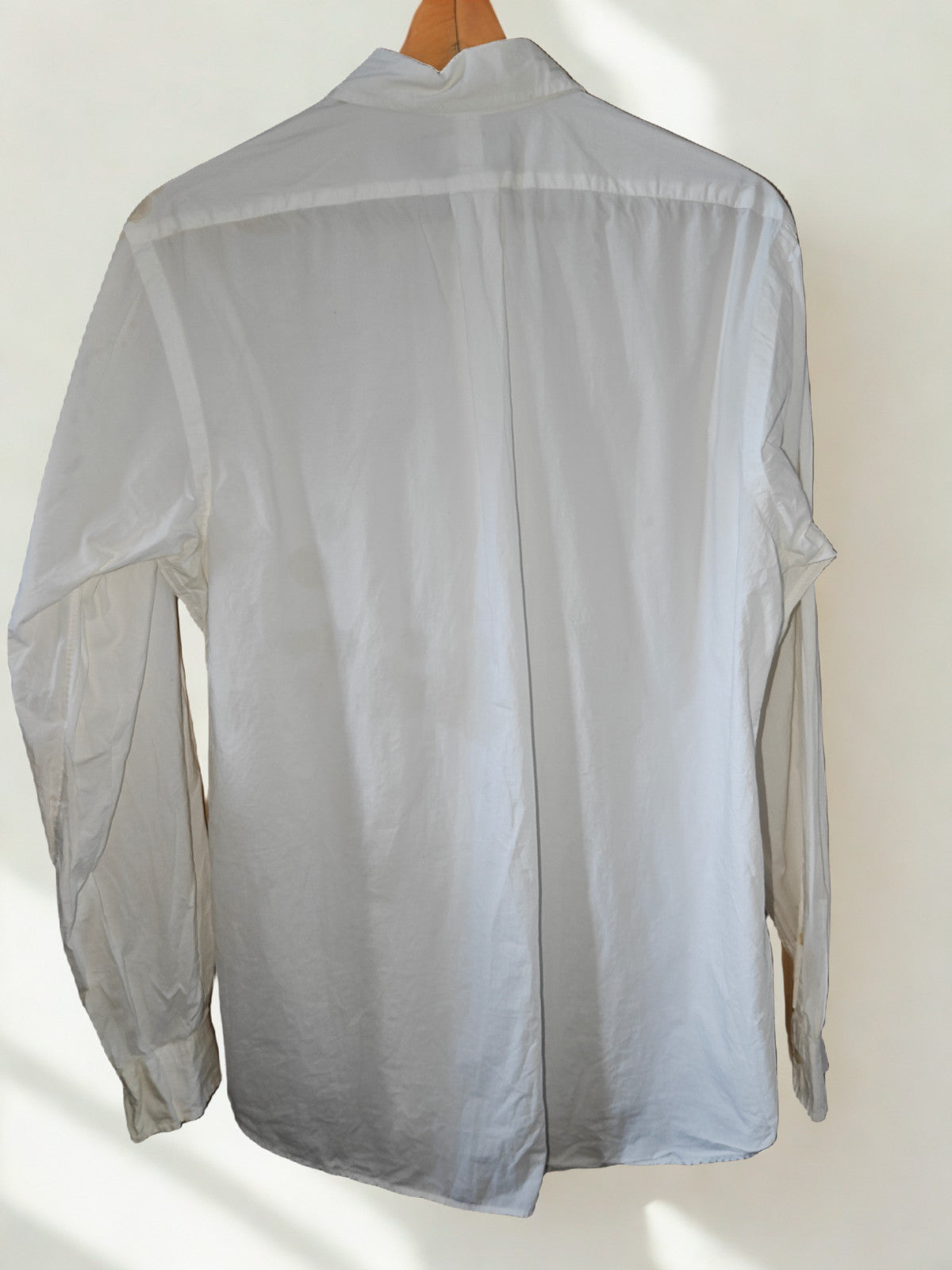 Polo Ralph Lauren White Custom Fit Oxford Shirt - Size L