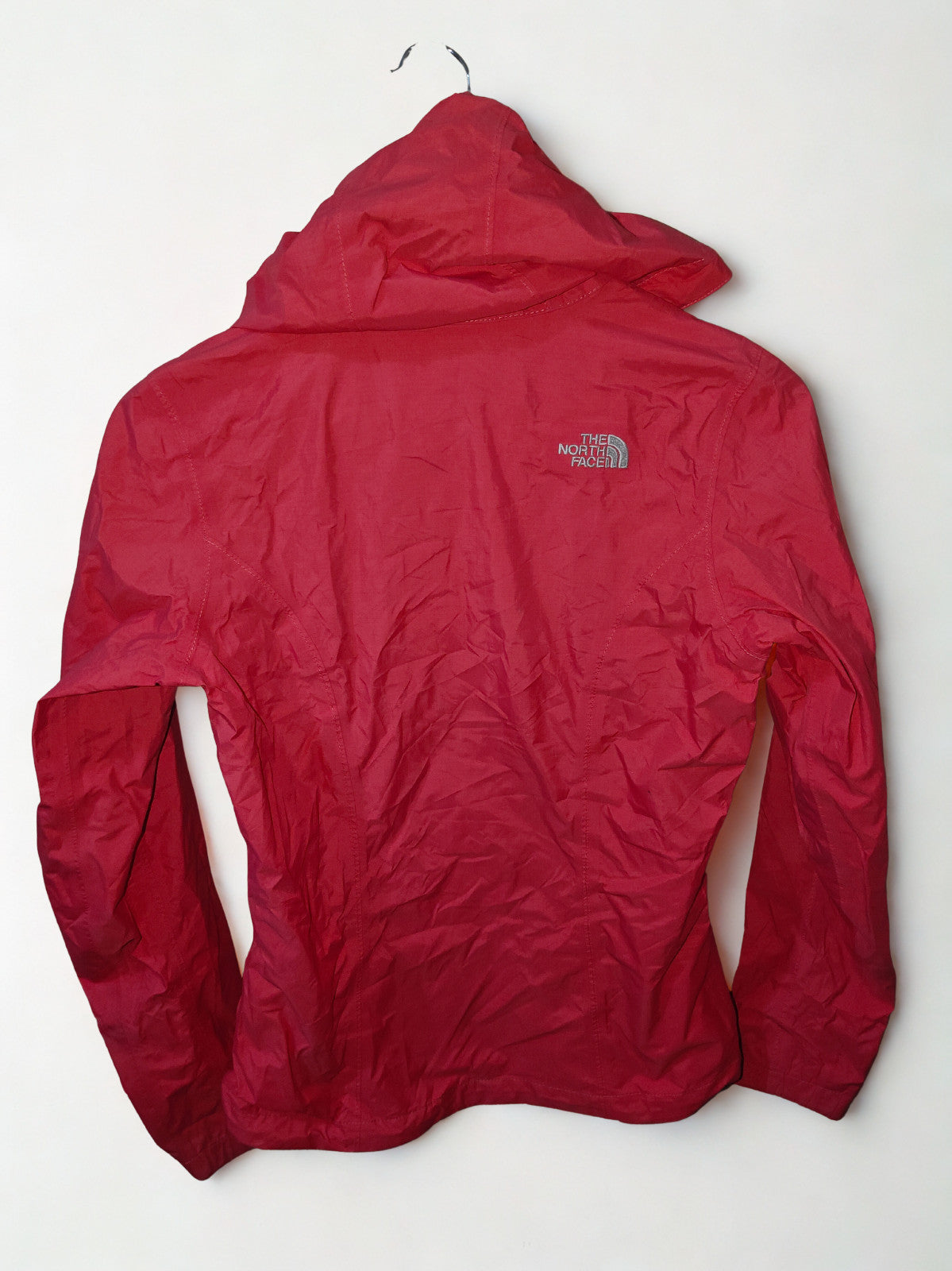 The North Face Women's XS Red HyVent Waterproof Rain Jacket Hooded Shell