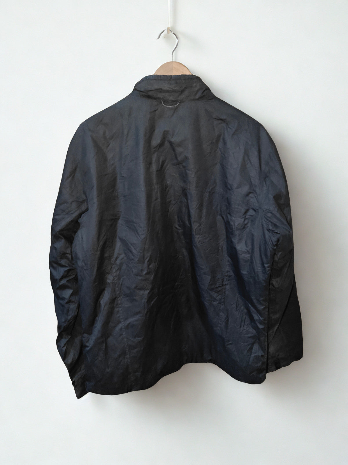 The North Face Black Windbreaker Jacket Men's Large Lightweight Full Zip