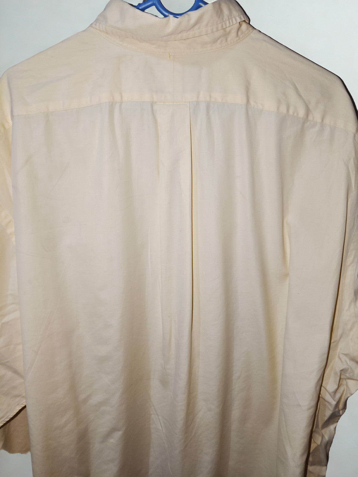 Ralph Lauren Blake Men’s XXL Yellow Button-Down Shirt 100% Cotton Long Sleeve