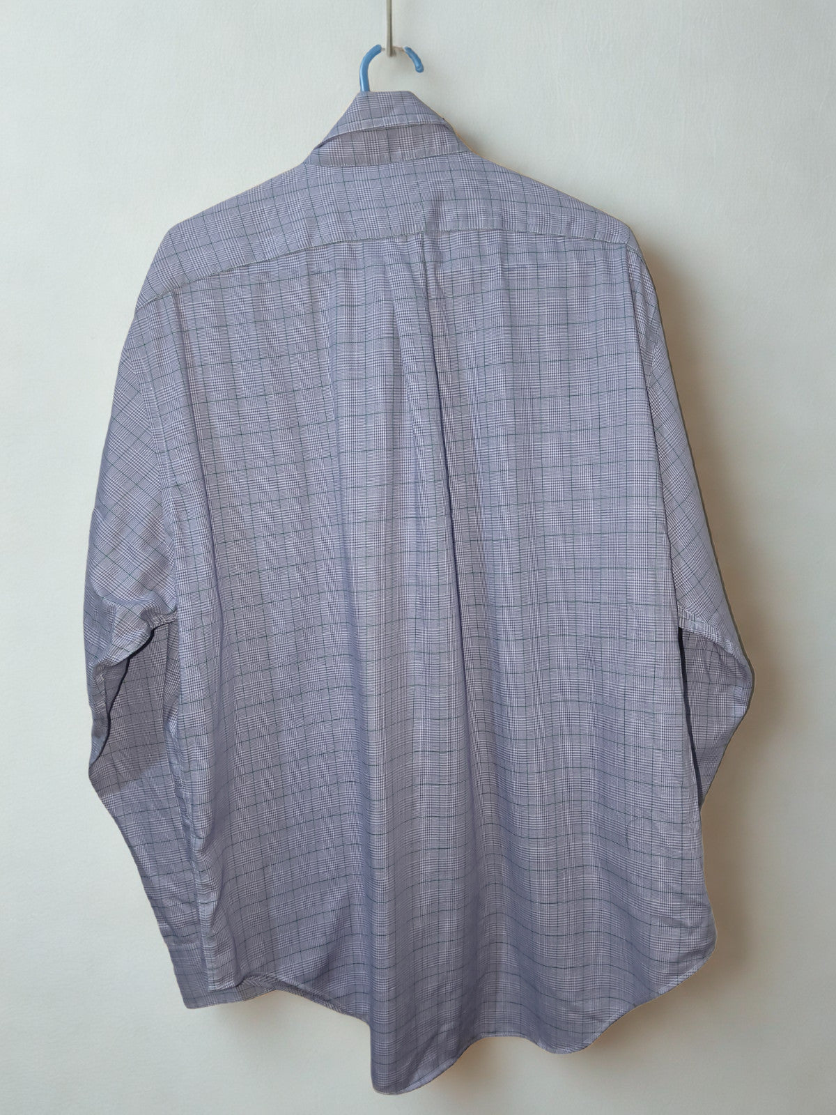Lauren Ralph Lauren Men’s Shirt 17 34/35 XL Classic Fit Purple Plaid Check