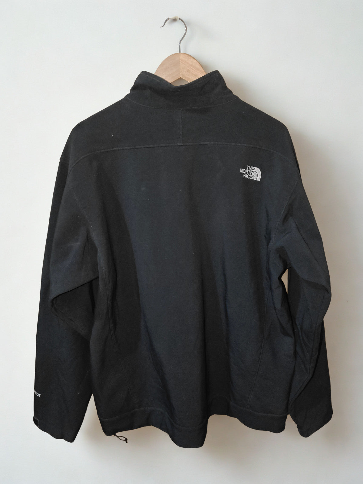 The North Face Apex Bionic Jacket Men's XL Black Softshell Windproof Full Zip