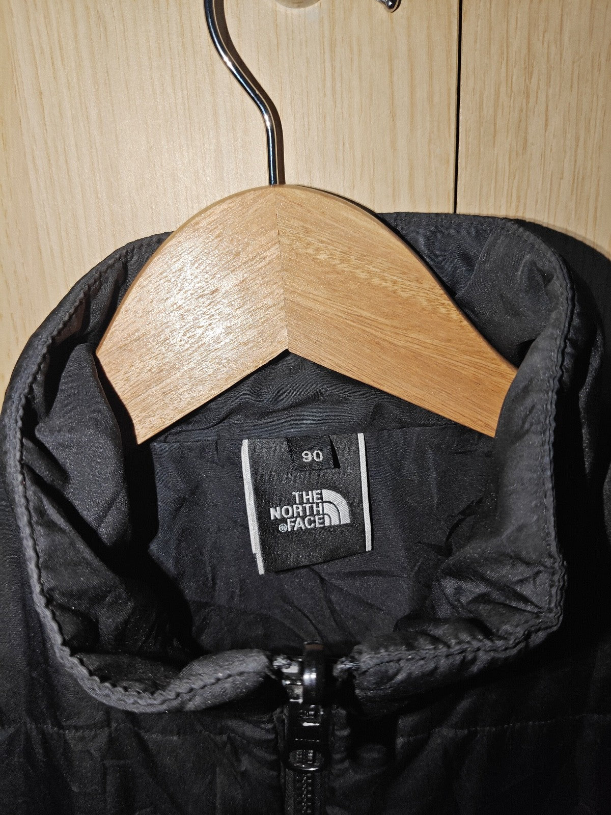 The North Face Men's Black Synthetic Insulated Jacket Size 90 Large Lightweight