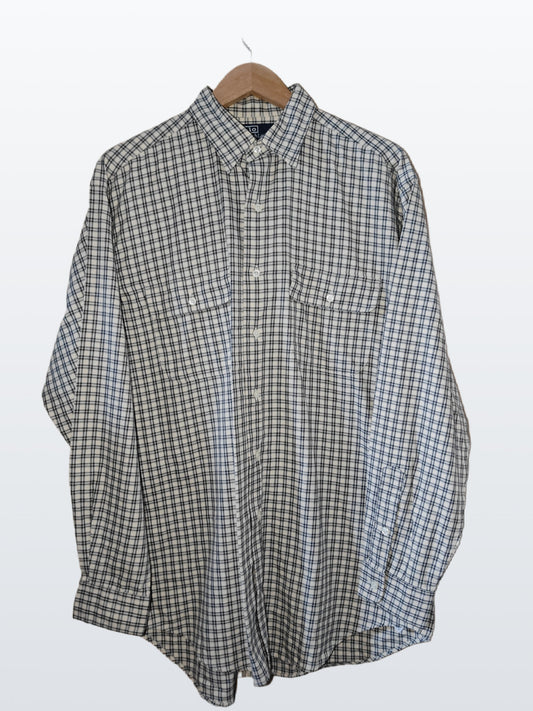 Polo Ralph Lauren Benford Plaid Shirt – Long Sleeve – 100% Cotton – Size M