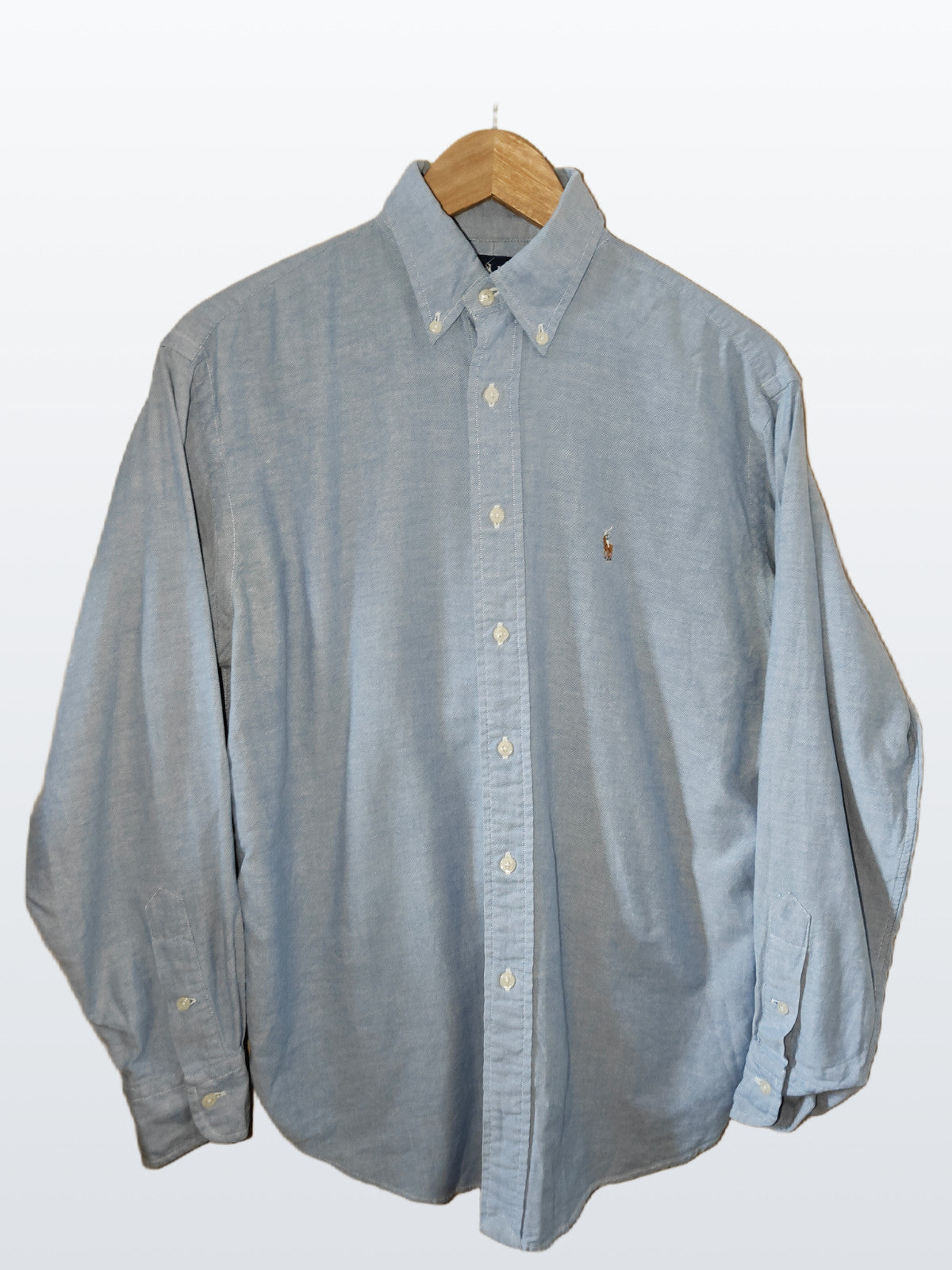 Ralph Lauren Men’s Light Blue Oxford Shirt Size 8 (Approx S/M)  Button Down
