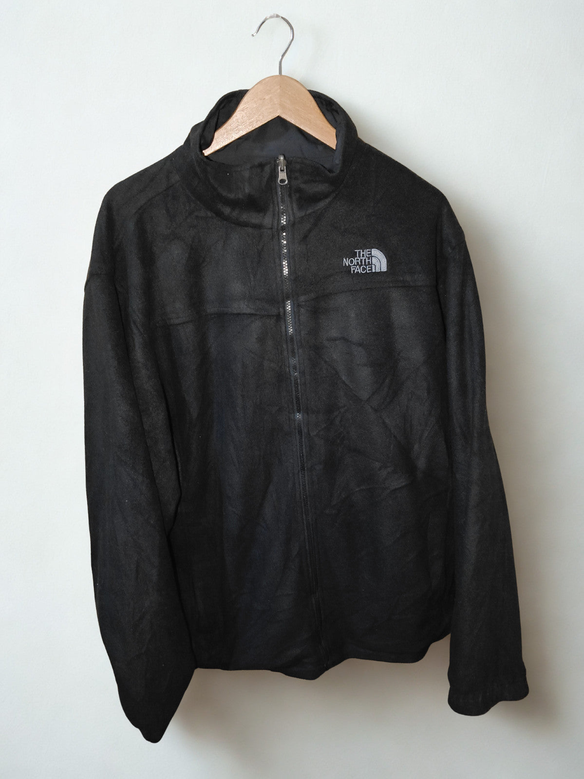 The North Face Summit Series Zip-In Reversible Fleece Liner Jacket Men XL Black