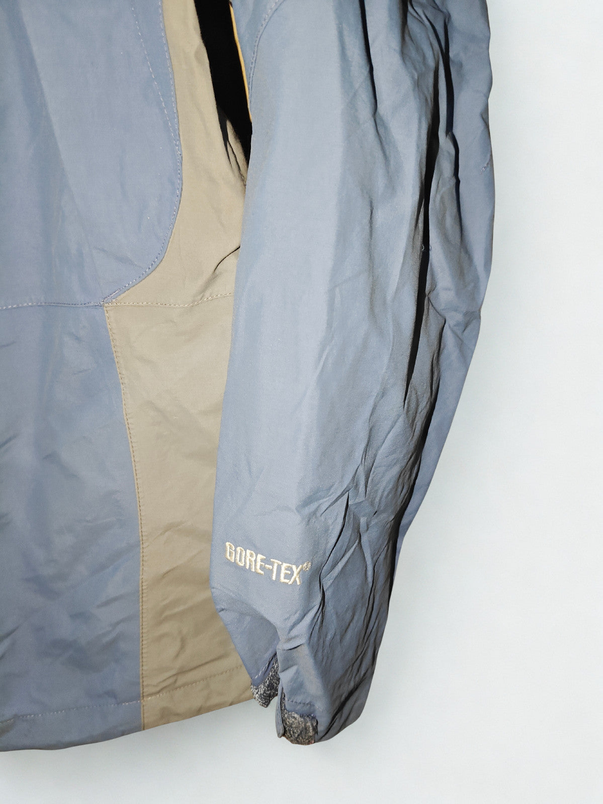 The North Face Women’s Large Blue &amp; Grey GORE-TEX Waterproof Outdoor Jacket